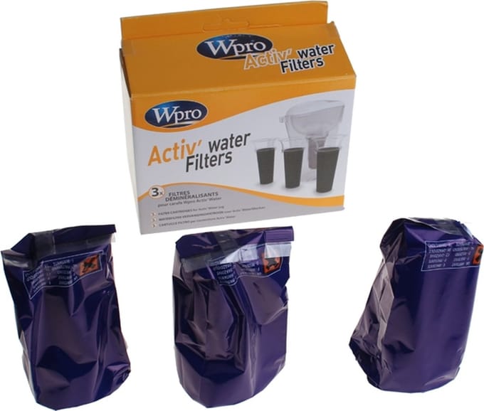 WPRO - WATERFILTER -SET VAN 3 ST. WATERONTHARDER - PWT200 - 480181700938