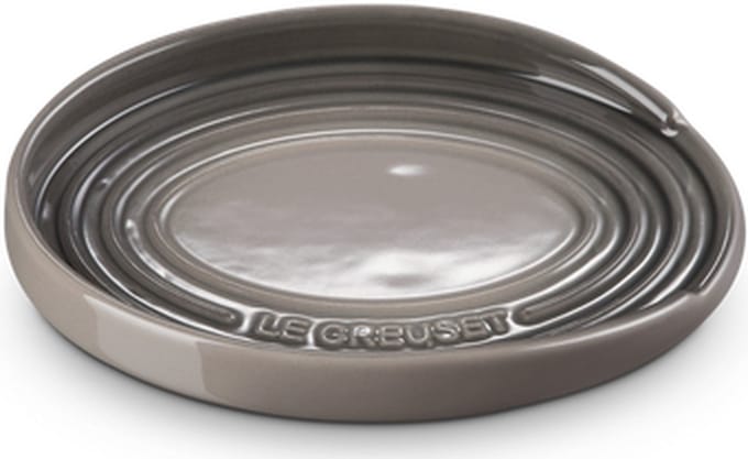 Le Creuset Lepelhouder Ovaal in Aardewerk Flint