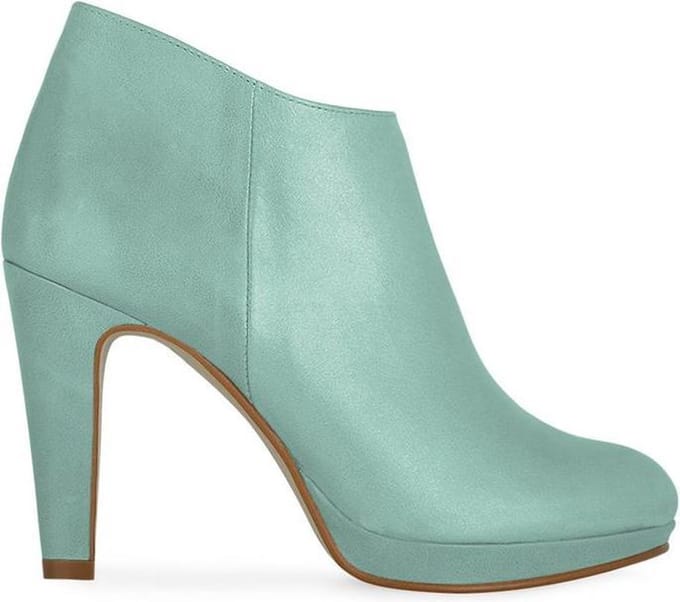 Noë Shoes Nabla Enkellaars Light Teal