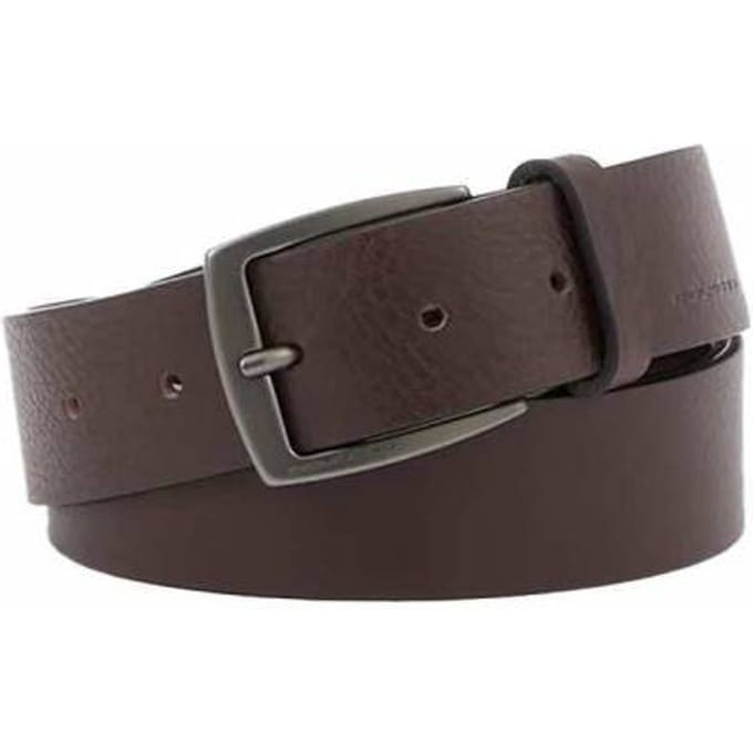 Gordel Piquadro Black Square Man verstelbaar bruin leer - CU6184B3-TM