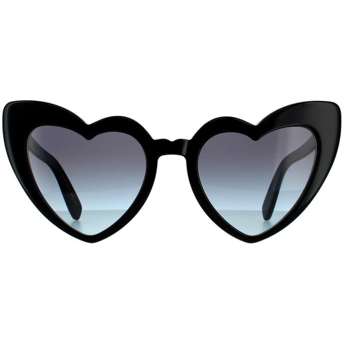 Saint Laurent zonnebril SL 181 Lou Lou 008 Zwart Blue Gradiënt