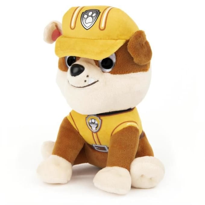 Paw Patrol Pluche - Rubble 15cm Speelfiguren & personages