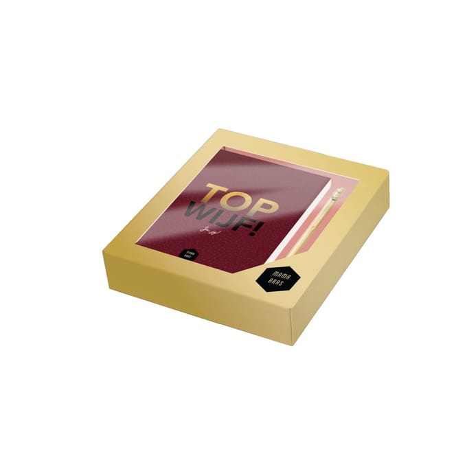Mama Baas Notitieboek + Balpen