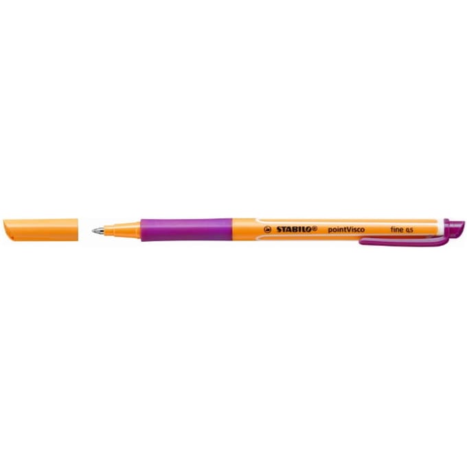 Rollerpen STABILO PointVisco 1099/58 fijn lila