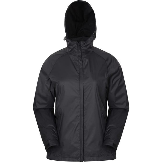 Mountain Warehouse Torrent Waterdichte Jas voor heren (Zwart)