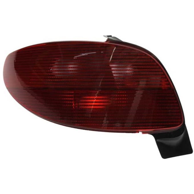 Achterlichtglas links Peugeot 206 Hatchback (2a/c). Model: 1998-08 - 2012-12