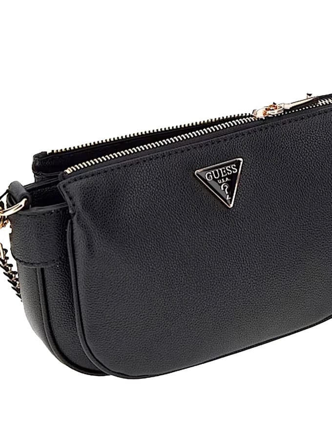 Guess Kleine Crossbodytas / Schoudertas Dames - Fedora - Zwart