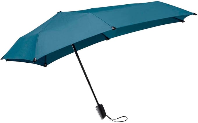 Senz automatic foldable stormparaplu lyons blue