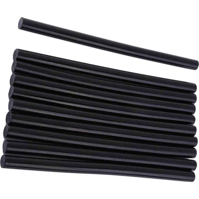 10Pcs black  7mm   11mm Hot Melt Glue Sticks For Electric Glue Gun DIY  Stick(11*200mm)