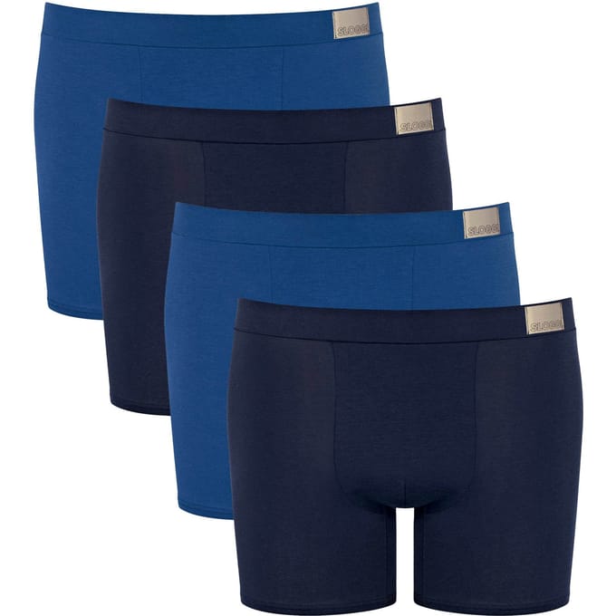 Sloggi Boxershorts GO Natural Short C4P Verpakking van 4