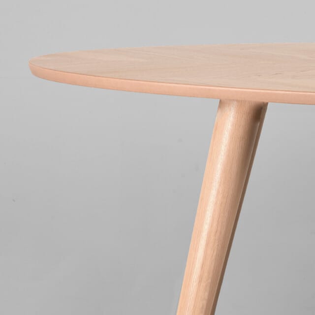 LABEL51 Ines Eetkamertafel - Naturel - Eiken - 210 cm - Ovaal