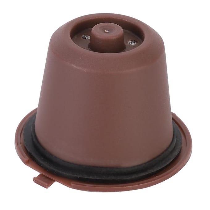 3 stuks herbruikbare koffie capsules voor huishoudelijk gebruik, filter en navulbare capsules, geschikt voor Nespresso (Koffie) gray