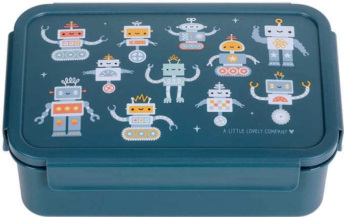 A Little Lovely Company - Bento brooddoos lunchbox - Robots