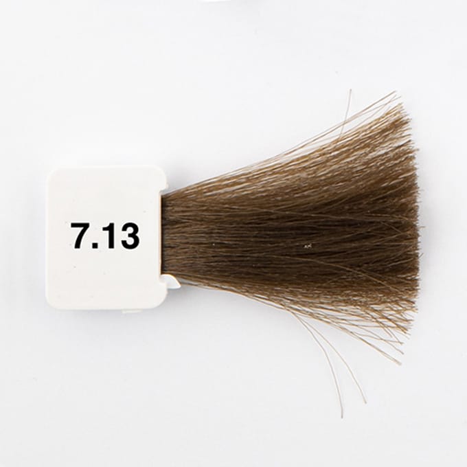 Identify Haarverf 7.13 midden as goud blond