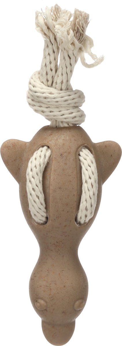 FLAMINGO - SPEELGOED WILGA EEND MET TOUW BRUIN 27x9,8x6,5CM