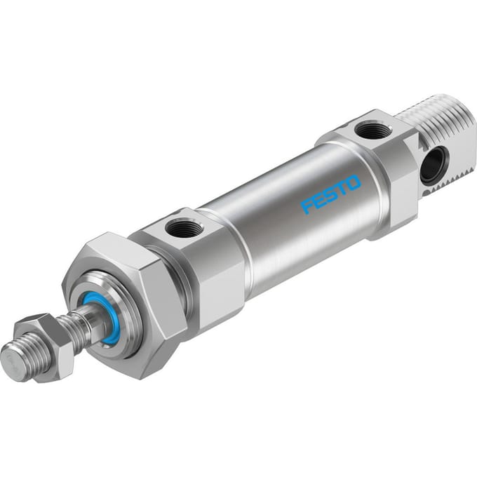 Festo Cilinder 25mm Boring 15mm Slag ISO 6432 Dubbelwerkend - 1908313 - P2CR6