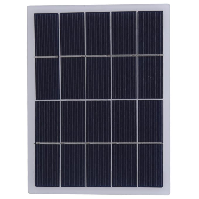 3W 5V Polycrystalline Silicon DIY Zonnepaneel Gelamineerde Plaat Batterijplaat blue