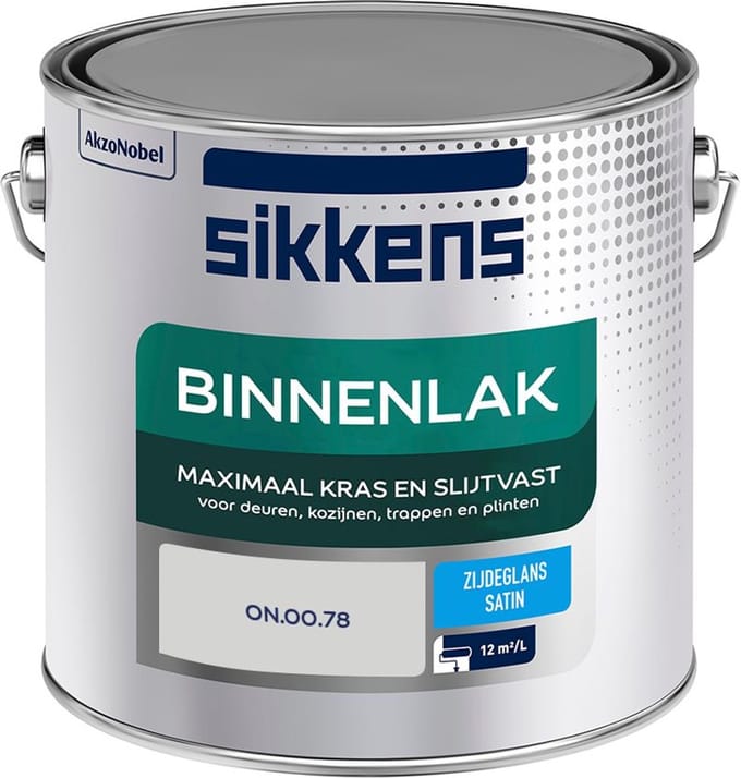 Sikkens - Binnenlak Zijdeglans - On.00.78 - Mengverf - 2,5 L