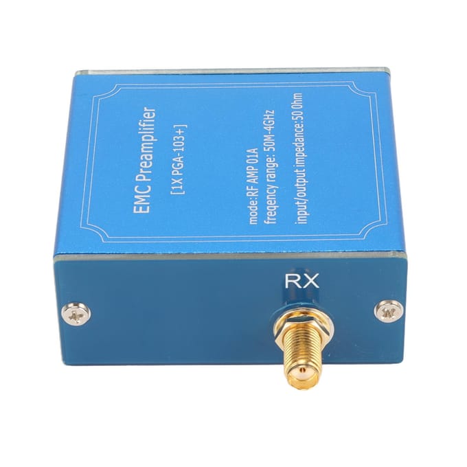Laag Ruis Versterker Module 50M‑4GHz Breedband Plug and Play DC 9‑15V Hoge Versterking LNA Module voor