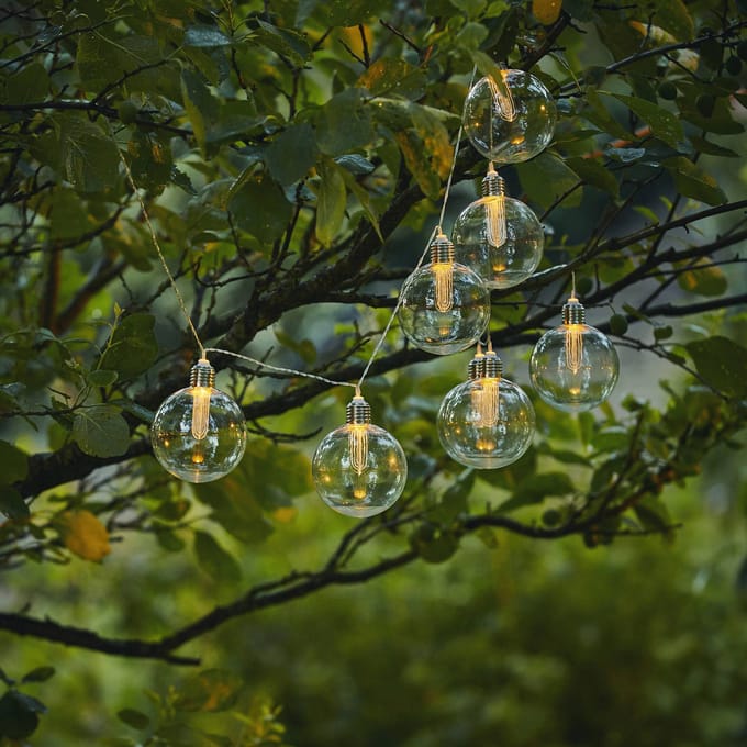 STAR TRADING LED solarlichtketting Chania, 8-lamps