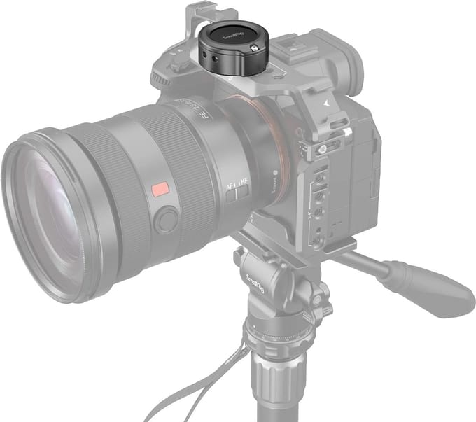 AirTag Houder - Tracker Bevestiging - Camera Beveiliging - Dubbele Schroefbevestiging - 40x36x16 mm - Zilver