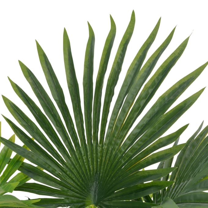 vidaXL - Kunstplant - met - pot - palm - 70 - cm - groen
