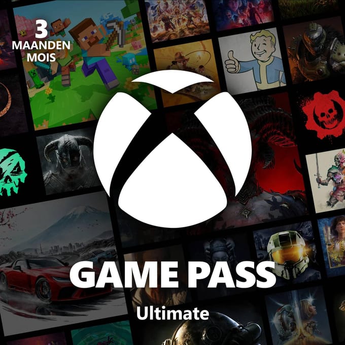 Xbox Game Pass Ultimate 3 maanden