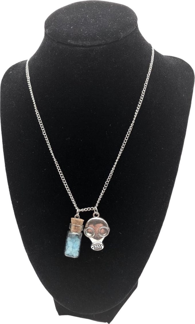 Breaking Bad, Gasmasker,  Crystal Meth, Ketting, Hanger, Heisenberg, Walter White, Jesse, Saul, BRBA