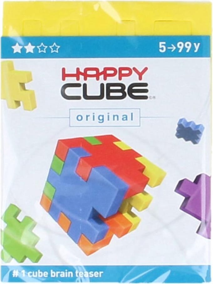 Happy Cube Original Puzzel Geel