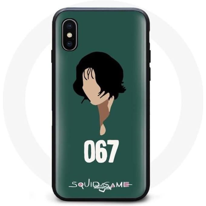Coque Iphone XS Max Squid spel Kang Sae Byeok No 067 fanart