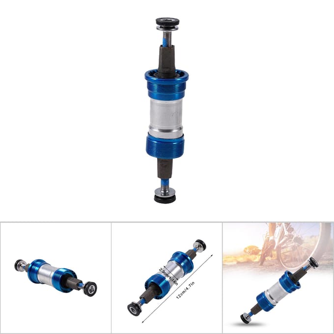 Aluminium trapaslager, waterdichte trapas met schroefbevestiging, 68*(120 mm) blue