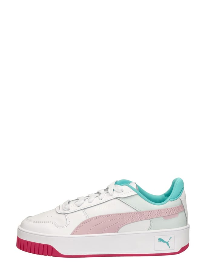 Puma Carina Street Sneakers wit Leer - Dames