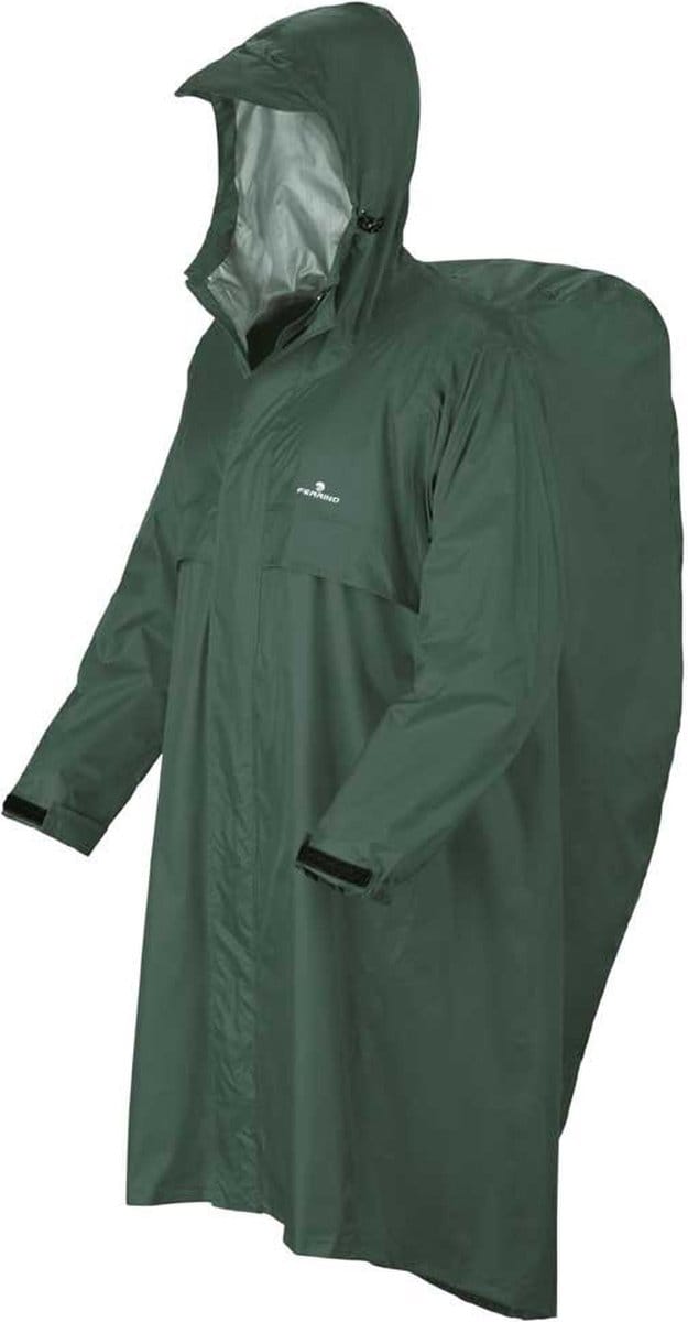 Ferrino Trekker Ripstop Wp Poncho Groen S-M Man