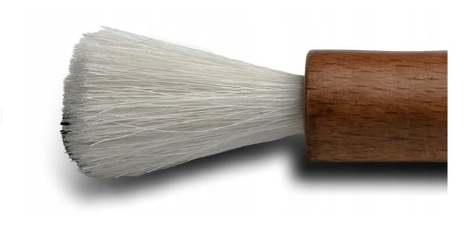 Pro-Ject Broom it Speciale borstel met ultradunne haren voor het reinigen van delicate oppervlakken van Hi-Fi componenten, Pro-Ject