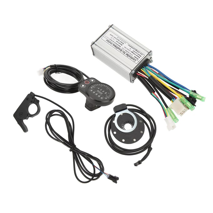36V 48V 250W Elektrische Fiets Conversie Kit Motor Controller Duim Gashendel PAS Pedaalondersteuning Sensor gray