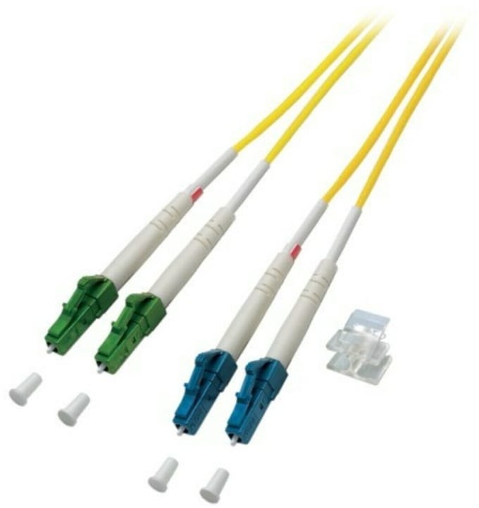 Danicom OS2 duplex glasvezel kabel LC/APC-LC 2m