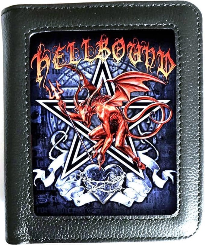 Alchemy portemonnee met 3D afbeelding Hellbound