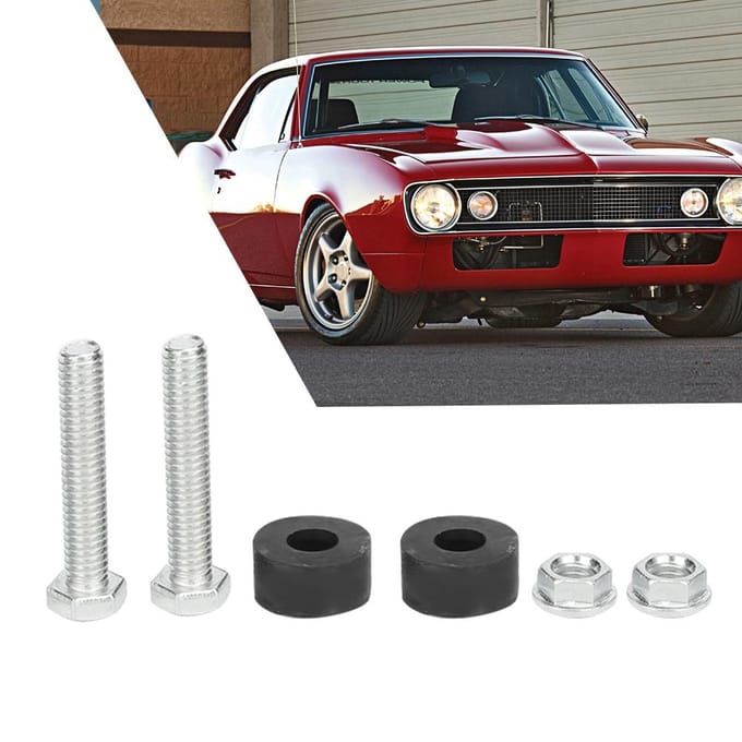 Auto Motorkap Afstelling Rubberen Bumpers Stoppen Geschikt voor Chevrolet Chevelle Nova Impala white