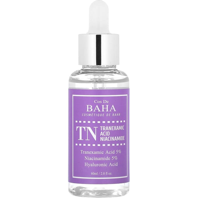 Cos De BAHA TN Acide Tranexamique 5% Niacinamide 5% Sérum Éclaircissant Teint 60ml white