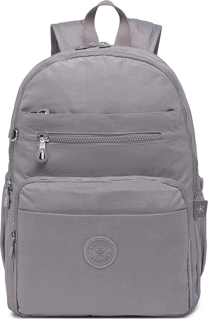Bagwise® Rugzak - Rugtas - Schooltas - 20 lt - L - Unisex - (3060) Grijs