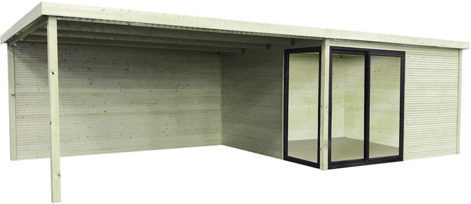 Solid Superia Tuinhuis Tavira Geïmpregneerd 403,6x394,8x303,6cm