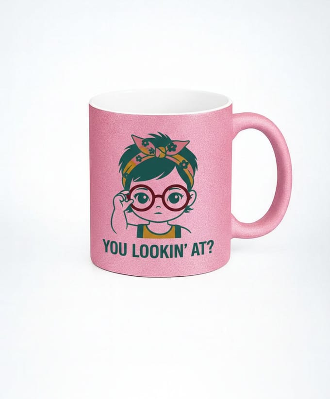 You Lookin' At? Mok - Koffiemok met Attitude