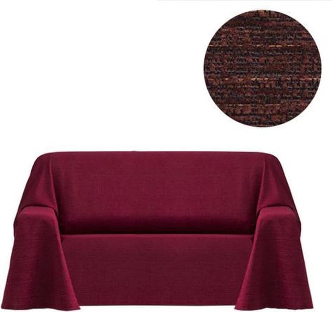 Foulard Kioto - 180cm - 270cm breed - Bruin