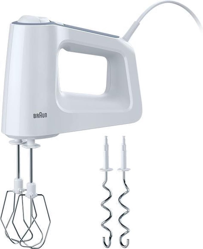 Braun MultiMix 3 HM3100WH - Handmixer - Wit