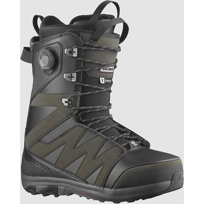 Salomon X Approach Lace SJ BOA 2026 Snowboard Schoenen zwart