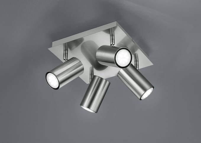 TRIO MARLEY - Spot - Nikkel mat - excl. 4x GU10 3W