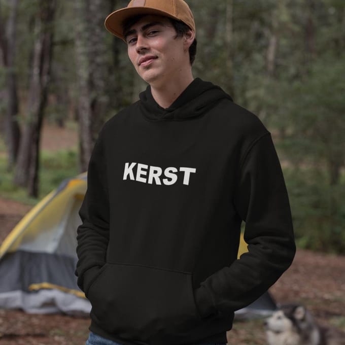 Kerst Hoodie Classic - Maat M - Kerstkleding voor dames & heren