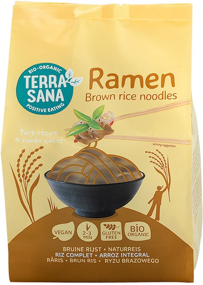 TerraSana Ramen bruine rijst bio 280 Gram