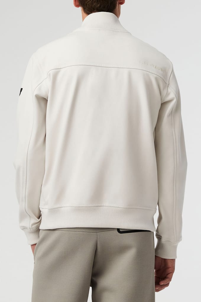 AlphaTauri Ata Srota V2.y7.01 Sweat Jacket Off White Taglia: L | Bomber Outlet | Uomo | Bianco
