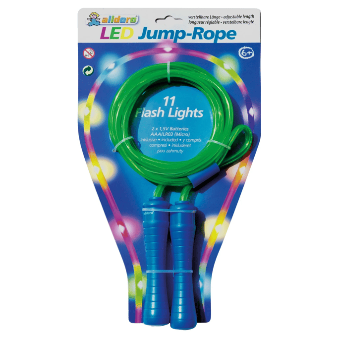 Alldoro Springtouw met LED